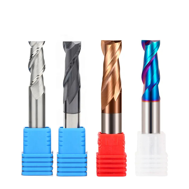 Xuhan 2Flute Carbide End Mill Milling Cutter Alloy Coating Tungsten Steel Endmill Cutting Tool CNC maching Cutting Tools