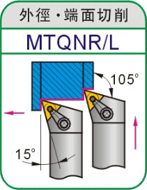 Lathe Turning Holder MTQNR MTQNL 1616H16 2020K16 2525M16 3232P16 22